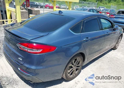 2019 Ford Fusion Se из США, поврежденный, VIN 3FA6P0HD0KR177248